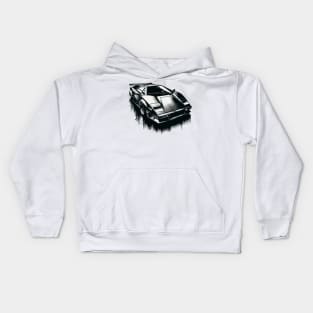 Lamborghini Countach Kids Hoodie